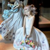 Lladro Wildflowers available at Albert F. Rhodes Jewelers